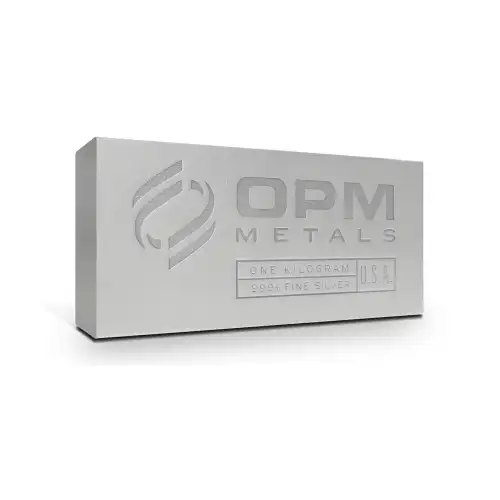 1kg Generic Silver Bar