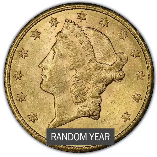 $20 Indian/Liberty Head Gold common date avg cir