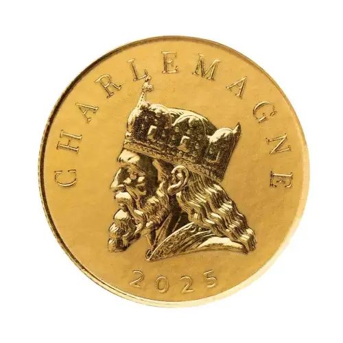 2025 1/10 oz Samoan - Commander Charlemagne Gold Coin (2)