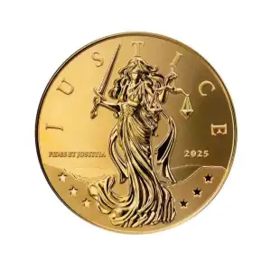2025 1oz Niue - Lady Justice Gold Coin (2)